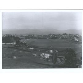 View over Waikouaiti Racecourse