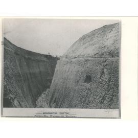 Manawapou cutting [construction]