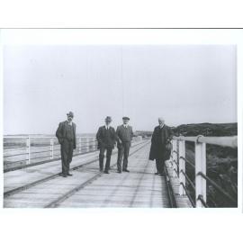 Standing on Waimakariri Gorge Bridge