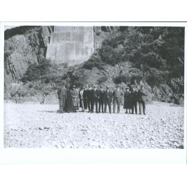 Standing under Waimakariri Gorge Bridge