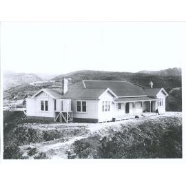 Accomodation House. Destroyed in eruption 1/4/1917