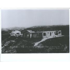 Accommodation House after Eruption of Waimangu Geyser at Rotorua, N.Z.