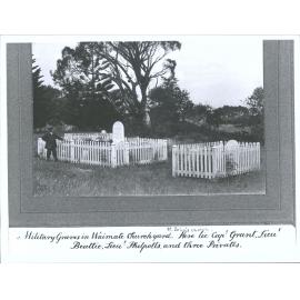 Military Graves in Waimate Churchyard, St. Johns Church