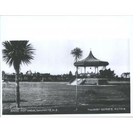 Band Rotunda, Waimate, N.Z.