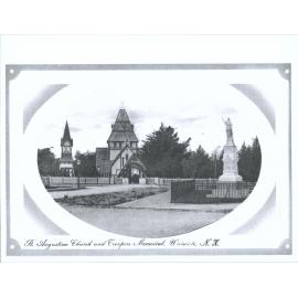 St Augustine Church & Troopers Memorial, Waimate, N.Z.