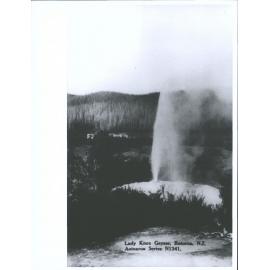 Lady Knox Geyser, Rotorua, N.Z.
