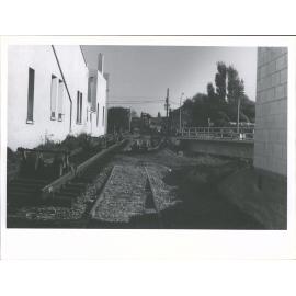 Construction of new railway viaduct