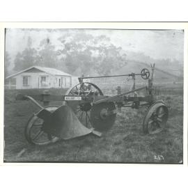 Massive swamp plough supplied to Flock House, Bulls.