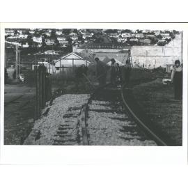 Construction of new railway viaduct