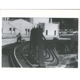 Construction of new railway viaduct