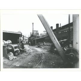 Crawford St. Frontage of R.E's premises in Princes St South