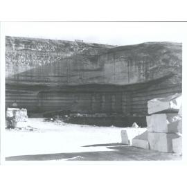 Oamaru Stone Quarry July 1978 Weston, Waitaki