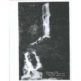 Waipunga Falls, Taupo-Napier Road, N.Z.