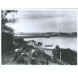 The old traffic bridge Riverton