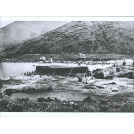 JANE WILLIAM (LATER BEN LOMOND) Launching at Queenstown