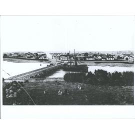 Showing old Marine Hotel run by late J.R. Mills on extreme right.