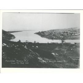 Wairoa panorama from Te Hui Hill Part 1
