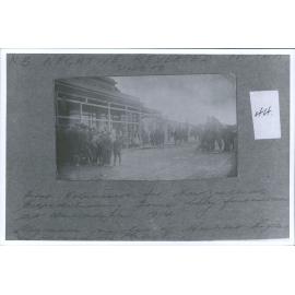 First Volunteers for New Zealand Expeditionary Force being farewelled at Waitahuna