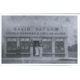 David Watson Saddle Harness & Collar Maker