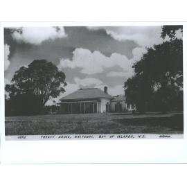Treaty House, Waitangi Bay, Bay of Islands, N.Z.