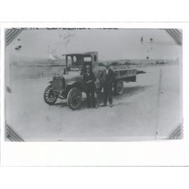 Cream collection truck