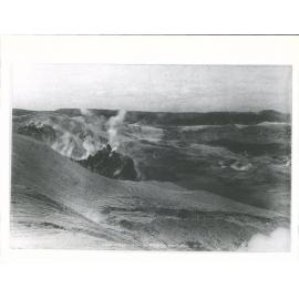 Fumarole Peaks & site of White Terrace