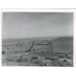 Looking towards Otago Heads from Puketapu