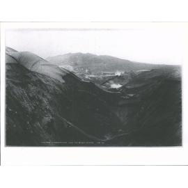 The rent in Rotomahana from the Black Crater