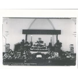 Harvest Thanksgiving, Presbyterian Church