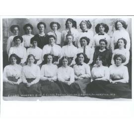 Young Women's Bible Class, Presbyterian Church, Palmerston