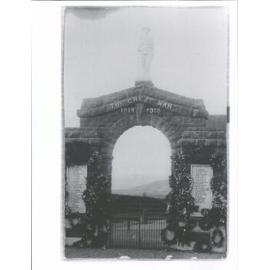 Memorial Arch, built 1922