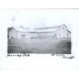 Shearing shed