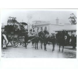 Stage coach at Jubilee
