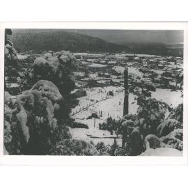 Waiuta after snowfall