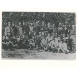 Fire Brigade Band fancy dress football match