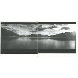 Lake Wakatipu Panorama, with Mt. Earnslaw in distance