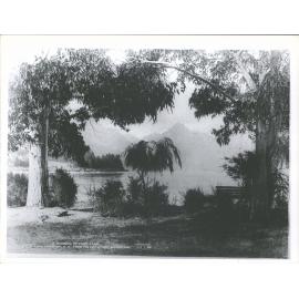 A glimpse of Fairyland, Lake Wakatipu, N.Z. from the Esplanade, Queenstown