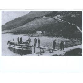 Passengers disembarking