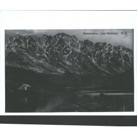 Remarkables, Lake Wakatipu, N.Z.