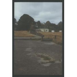 One of the surviving homes