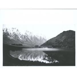 The Remarkables - showing Kawarau Dam, Queenstown