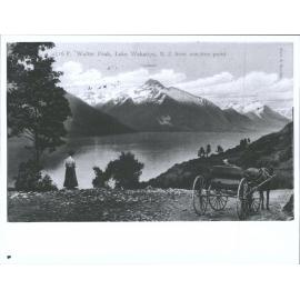 Walter Peak, Lake Wakatipu, N.Z. from One Tree Point