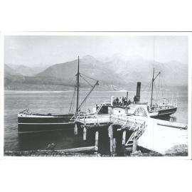P.S. Mountaineer from Kinloch, Lake Wakatipu, N.Z.