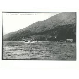 S. S. Mountaineer leaving Queenstown, N.Z.