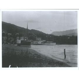 P.S. Mountaineer and P.S. Antrim at Queenstown