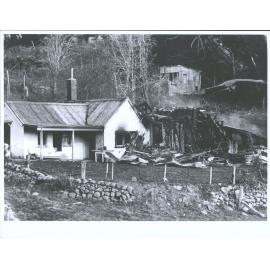 Old Jaffray house after fire