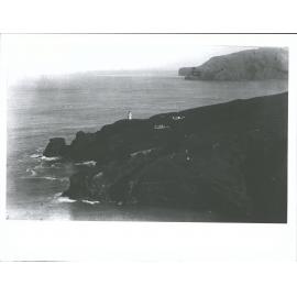View from Cape Saunders looking across Wairiri Bay to Matakitaki Point