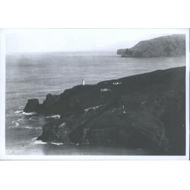 View from Cape Saunders looking across Wairiri Bay to Matakitaki Point
