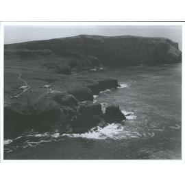 Aerial view of Cape Saunders & Lighthouse