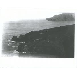 View from Cape Saunders looking across Wairiri Bay to Matakitaki Point